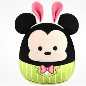 Squishmallows 8” Disney Easter Mickey Mouse Ultra Soft Stuffed Animal Pal New